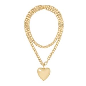 Roxanne Assoulin The Big Puffy Heart Charm Necklace